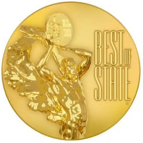 Best of state badge