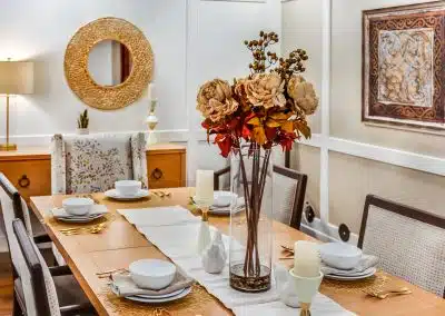 private dining room for independent living