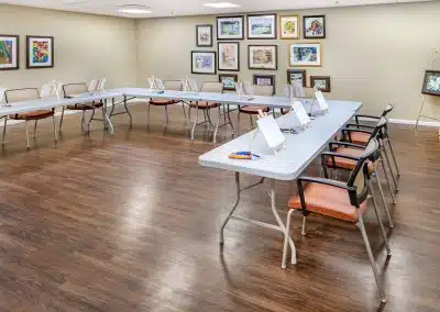 art and crafts room