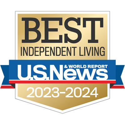 best independent living 2023-2024 badge awarded by U.S. News